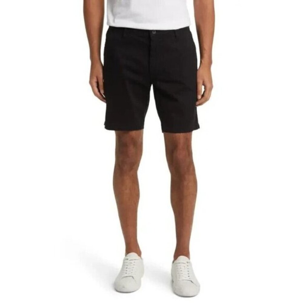 Open Edit | Men’s Black Chino Shorts | Size 34W
